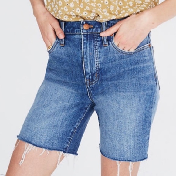 Madewell Pants - Madewell High Rise Mid Length Shorts 31